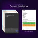 A refreshed chat UI - Cleaner. Yet deeper.